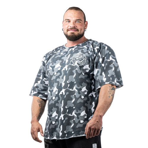 Rag Top Spikes Gym Camo Ottomix-Grey Rag Top Spikes Gym Camo Ottomix-Grey