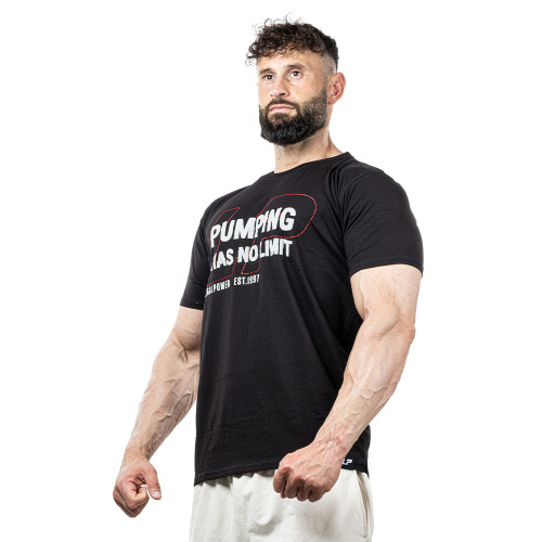 T-Shirt Pumping has no Limit Single-Jersey-Black T-Shirt Pumping has no Limit Single-Jersey-Black
