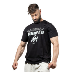 T-Shirt Hardest Pumper in the Gym Single-Jersey - Black T-Shirt Hardest Pumper in the Gym Single-Jersey - Black