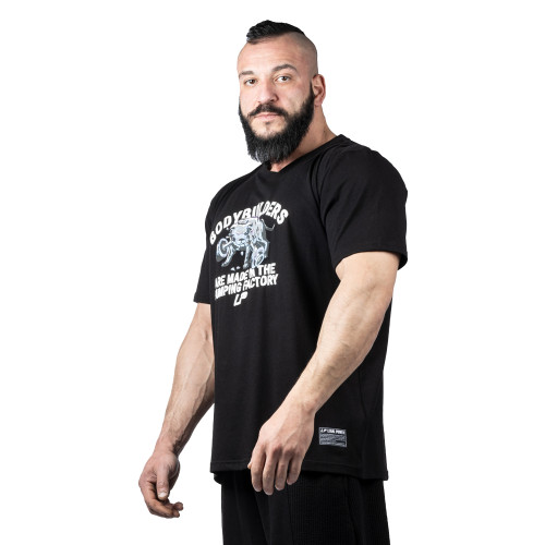 T-Shirt Hardest Pumper in the Gym Single-Jersey - Black T-Shirt Hardest Pumper in the Gym Single-Jersey - Black